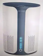 Allergies MIKO Ibuki Air Ionizer Enhancer Filter MA-01CW HEPA Oil Diffuser NIB