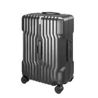 在飛比找友和YOHO優惠-UNQ 智能行李箱 鋁框款式 24寸 黑色 香港行貨