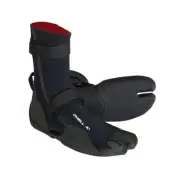 Oneill 3MM Hyperfreak Fire Split Toe Bootie in Black - Size -
