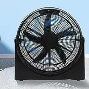 Oscillating Table Fan High Velocity Industrial Floor Fans Camping Fan Air Circulator for Home, Commercial, Residential, and Greenhouse Use