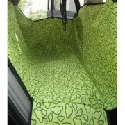 LUD Waterproof Dog Car Hammock Seat Cover for Pets-Green