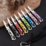 Multicolor Mini Pocket Knife Folding Keychain Portable Cutter Blade Outdoor Tool