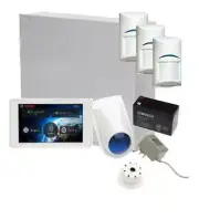 Bosch Solution 3000 Alarm System with 3 x Gen 2 Quad Detectors+ 5" Touch Screen