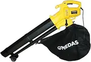 Garden Leaf Blower,3 in 1 Multi-Function Electric Garden Leaves Vacuum Cleaner with 45L Collection Bag and 30 Meters Long Power Cord,for Yard, Lawn, Garden and Landscaping
