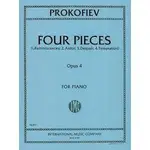 【學興書局】普羅高菲夫 PROKOFIEV 4 PIECES OP.4 FOR PIANO 四首曲集