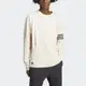 Adidas Neuclassics LS HS1525 男 長袖 上衣 亞洲版 經典 休閒 極簡 寬鬆 米白