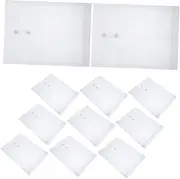 Tofficu Document Holder Bag Rope Button 12 Pack File Organizer File Pockets Envelope Pouch Office Supplies