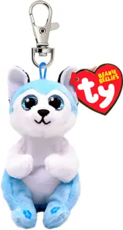 Ty Beanie Bellies Thunder - Blue Husky Clip