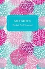 Miriam's Pocket Posh Journal, Mum.New 9781524817374 Fast Free Shipping<|