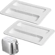 2 Pcs Toaster Covers Silicone Dust Covers for Slice Toasters Practical and Elegant Kitchen Gadget Easy Installation Protects Against Debris and Spills