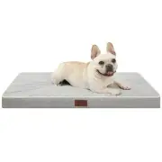 Dog Bed Mats for Medium Dogs - Orthopedic Dog Pet Bed Thick Egg Foam Crate, Remo