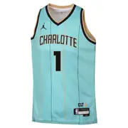 Junior's NBA Charlotte Hornets Lonzo Ball 2024/25 City Edition Swingman Jersey