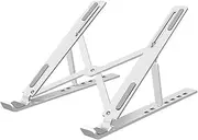 Laptop Stand, Laptop Riser Computer Stand for desk, Adjustable Aluminum Foldable Portable Desktop Holder, Laptop Holder Riser Computer Stand PC Accessories I