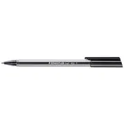 Staedtler Stick 432 Triangular Ballpoint Pen 0.7mm Black