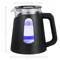 在飛比找ETMall東森購物網優惠-雅迎茶吧機茶爐通用燒水壺飲水機大容量304不銹鋼電熱水壺黑色