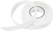 uxcell 3/4 Inch Single Fold Bias Tape Polyester Continuous Bulk Bias Tape for Sewing, Seaming Quilting Hemming Binding Crafts (White 10 Yards)