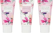 Heathcote & Ivory Sweet Pea & Honeysuckle Hand Cream Collection 3-Piece Set