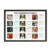 [Namly Design] Personalised Poster - Family Calendar