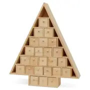 Wooden Advent Calendar 15x13 inch, DIY Preassembled, Empty Drawers | Woodpeckers