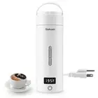 Portable Electric Tea Kettle Travel Small Mini Coffee Kettle, with 4 Variable...