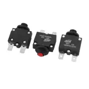 MR1 AC 125V/250V DC 32V 10A Circuit Breaker Current Overload Protector 3pcs