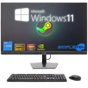 Aio All IN One I7 27 " Windows 11 PC 16gb 240gb Gpu Rx550 Editing Gaming