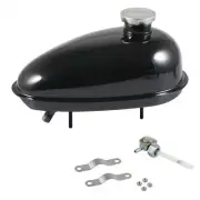3L Gas Tank W/ Cap Petcock 0.8 Gallon For 80/66/49/100cc Motorized Bicycle B US