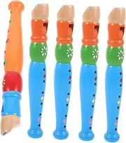 JOINPAYA 5pcs Wooden Clarinet Flutes Lightweight Wind Instrument for Beginners for Music Education and Practice Craftsmanship Comfortable Resonance