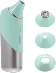 Pore Vacuum Cleaner Remover，Vacuum with Camera & 3 Silicone Suction Heads & Pimple Extractor Kit, WiFi Visible Pore Cleaner USB Rechargeable Black Head Remover