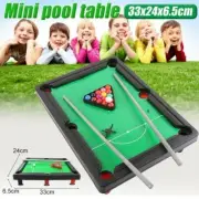 Novelty Mini Desktop Pool Table Billiard Tabletop Pool Toy Children Kid Game Set