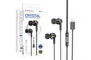 BOROFONE BM90 Lightning Wire Controlled Digital Earphones Headphone With Microphone Supports Calls Audio Plug Wired Headset For iPhone /iPad