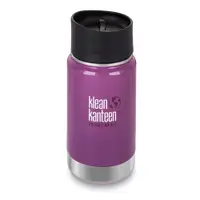 在飛比找ETMall東森購物網優惠-【美國Klean Kanteen】寬口保溫鋼瓶355ml-紫