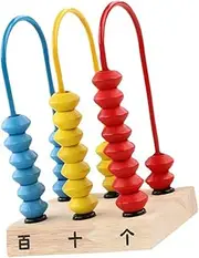 TOYANDONA Number Counting Blocks Educational Math Toy Kids Learning Toy Smooth Edges for Brain Hand Development