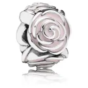New Genuine Authentic Pandora Rose Garden Pink Enamel Spacer Charm 791291EN40