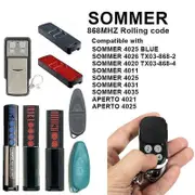SOMMER 4026 TX03-868-2 4020 TX03-868-4 4025 4011 4031 4035 APERTO Compatible Garage Door Remote Control 86835MHz