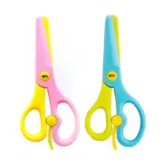 M&G Kids Paper Scissor Spring-Action Handle Blunt Tip Plastic Blade 135mm