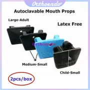 L/M/S Dental Occlusal Pad Rubber Mouth Props Bite Block Opener Orthodontic Tools