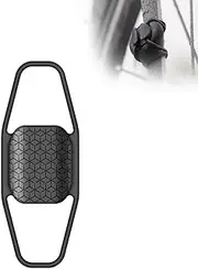 Bike AirTag Strap, Ultra-Lightweight Scratch-Free Waterproof Elastic Silicone Attachment Loop, GPS Tracker Case, Anti-Theft Seatpost Mount for Mountain Bikes & Scooters