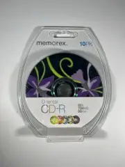 Memorex Oriental 10PK CD-R 52X 700MB 80min 10 pack CD-R Discs NEW