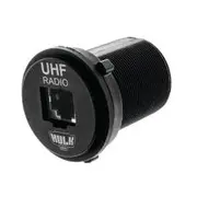 Hulk 4x4 Rj45 Uhf Radio Socket Round Universal 29mm Dia - HU6625