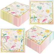 40Pcs Pool Party Napkins Summer Napkins Paper Pool Party Supplies Splish Splash