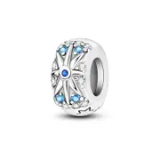 925 Sterling Silver Starlight Clip Beads Fits Bracelet Women Diy Gift