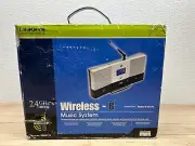Linksys WML11B Wireless-B 2.4Ghz Digital Wi-Fi Streaming Music System Sealed