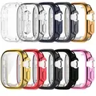 For Smart Watch Ultra Case TPU Screen Protector Watch Cover Electroplating Case