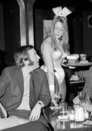 Rather Dashing Looking David Frost Enjoys Himself Playboy Club Lon- 1973 Photo