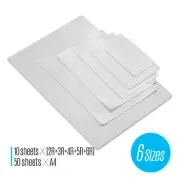 80mic Thermal Laminating Film Pouches Clear Sheet for Photo Paper Z5B1