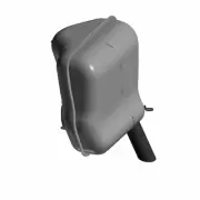 Polaris Resonator Assembly, Genuine OEM Part 1262781, Qty 1