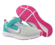 NEW Girls' Nike Downshifter 9 Aqua (PSV) Shoes Sneakers (BV0803 001)