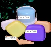 Tupperware New Kids Mini Play Set Cake Taker, Cake Server & 4 Plates