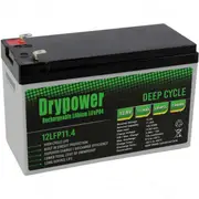 Drypower 12LFP11.4 Lithium Iron Phosphate 12.8V 11.4Ah Rechargeable Battery
